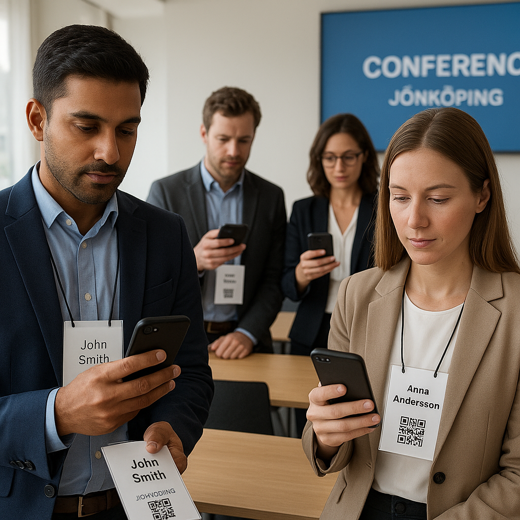 Framtidens Konferenser i Jönköping: QR-koder som Förändrar Spelet